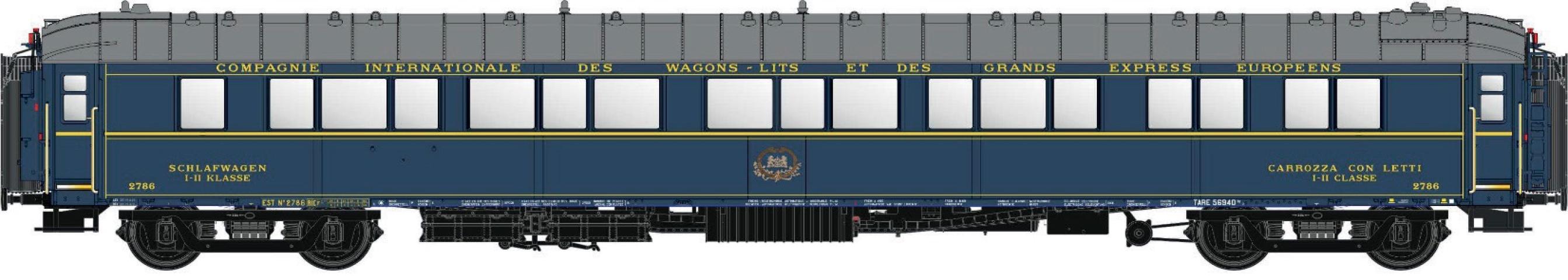 LS MODELS 49145: CIWL - Type WL S2 sleeping coach (NEW) EUR 149,90 - FR